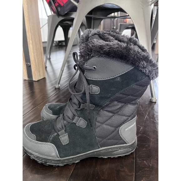 Columbia Women's Ice Maiden II Snow Boot Size 10 Black - Picture 4 of 9